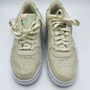 Nike Air Force 1 Pixel White/Sea Glass-Arctic Olive Aura Women Size 7 DM3014-100